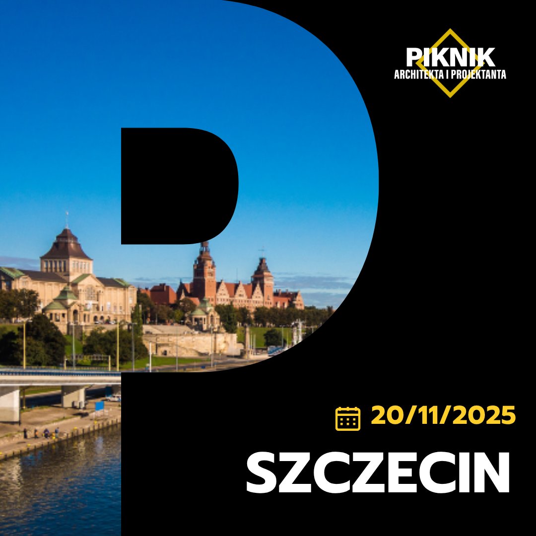 📣 Wydarzenie, które łączy pasjonatów projektowania i designu w Szczecinie!
Piknik Architekta i Projektanta to spotkanie pełne inspiracji, nowości i wyjątkowych ludzi z branży 💡
Czeka na Ciebie:
🎓 prezentacje i bloki tematyczne prowadzone przez ekspertów,
🤝 spotkania i wymiana doświadczeń z innymi projektantami,
☕ inspirująca atmosfera pełna kreatywności!
📅 20 listopada 2025 | start: 12:00
📍 Salon KLER, ul. Hangarowa 13, Szczecin
#PiknikArchitekta #Szczecin #Architektura #Wnętrza #ProjektowanieWnętrz #Design #ArchlineXP #D5Render #KontaktSimon #Barlinek #Kler #Networking #Inspiracje