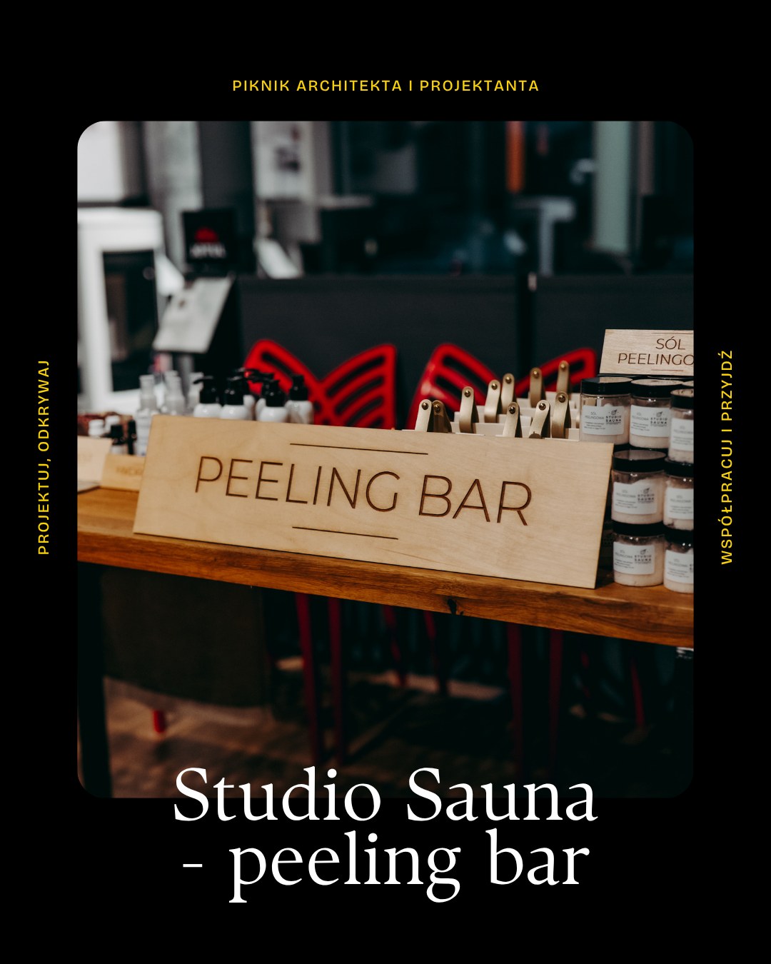 💆🫧 Czy sesja w saunie może stać się wyjątkowym rytuałem pielęgnacyjnym?

Studio Sauna – Peeling Bar to kosmetyki stworzone z myślą o pielęgnacji podczas saunowania. Koncentraty zapachowe, olejki eteryczne, sole peelingowe i specjalistyczne maseczki doskonale uzupełniają relaks w wysokiej temperaturze. 🌿

Ciepło i wilgotność wspierają działanie składników aktywnych, sprzyjając regeneracji oraz poprawie kondycji skóry i włosów. To wyjątkowe połączenie pielęgnacji, odprężenia i doznań angażujących wszystkie zmysły. ✨

Podczas Pikniku Architekta i Projektanta porozmawiamy o projektowaniu zmysłami, a uczestnicy będą mogli również przetestować kosmetyki Studio Sauna – Peeling Bar.

Do zobaczenia 20 sierpnia o godz. 17:00 przy ul. Tetmajera 83 w Krakowie!

🔗 https://piknik.archline-polska.pl/krakow2026/